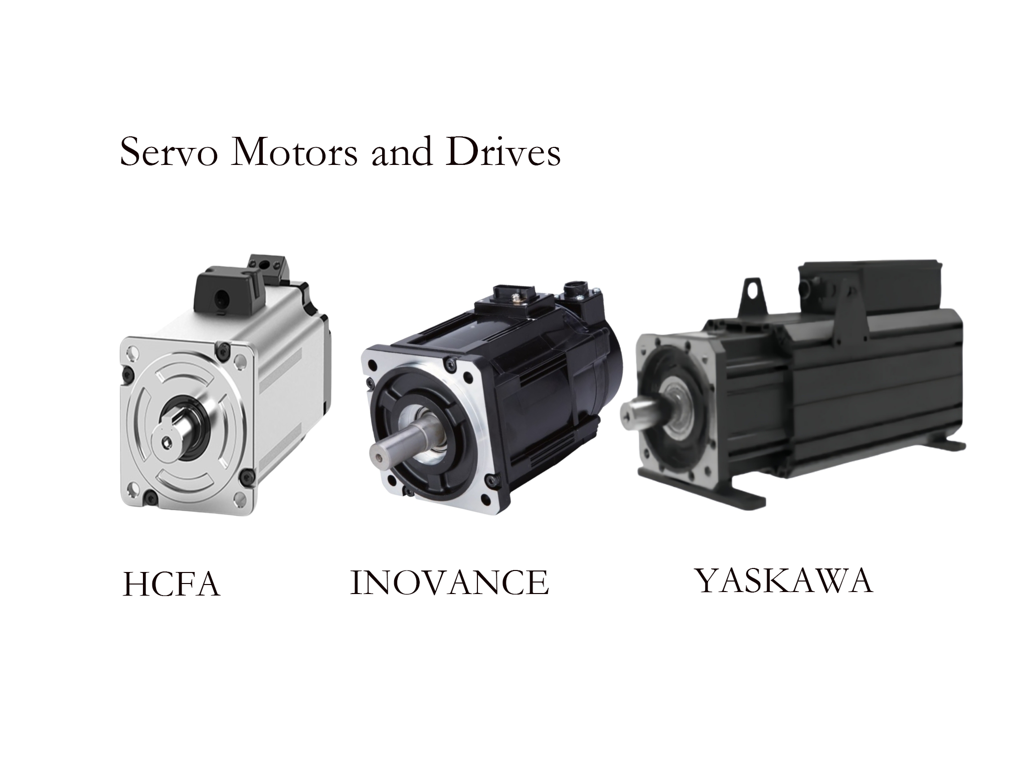 Servo Motors and Drives